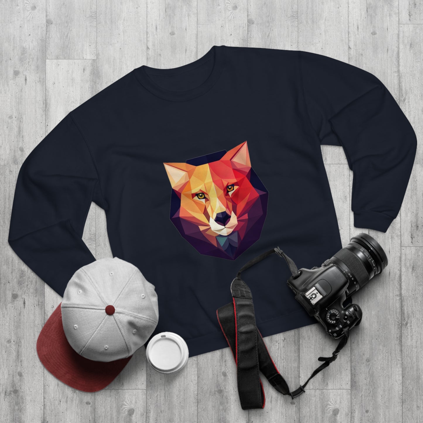 Unisex Crew Neck Sweatshirt - Foxy