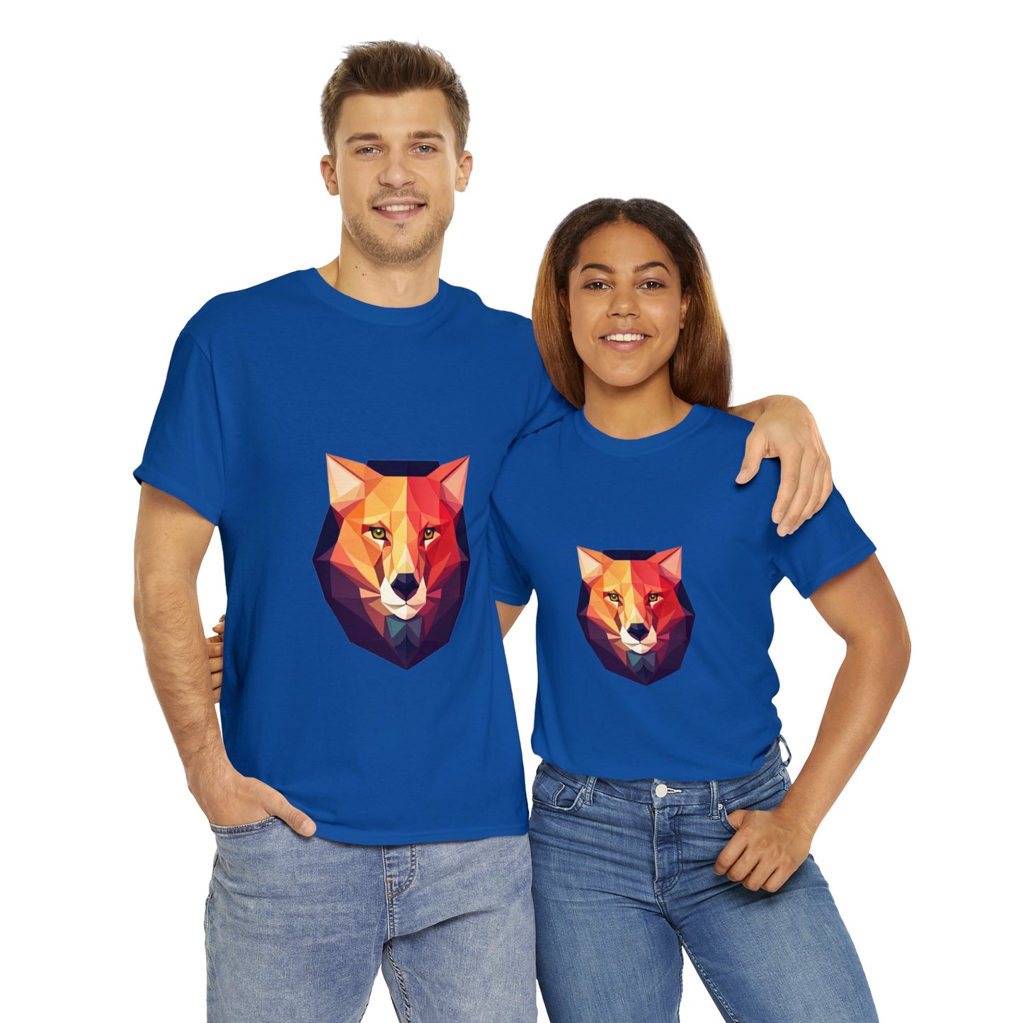 Tee-shirt unisexe en coton épais - Foxy