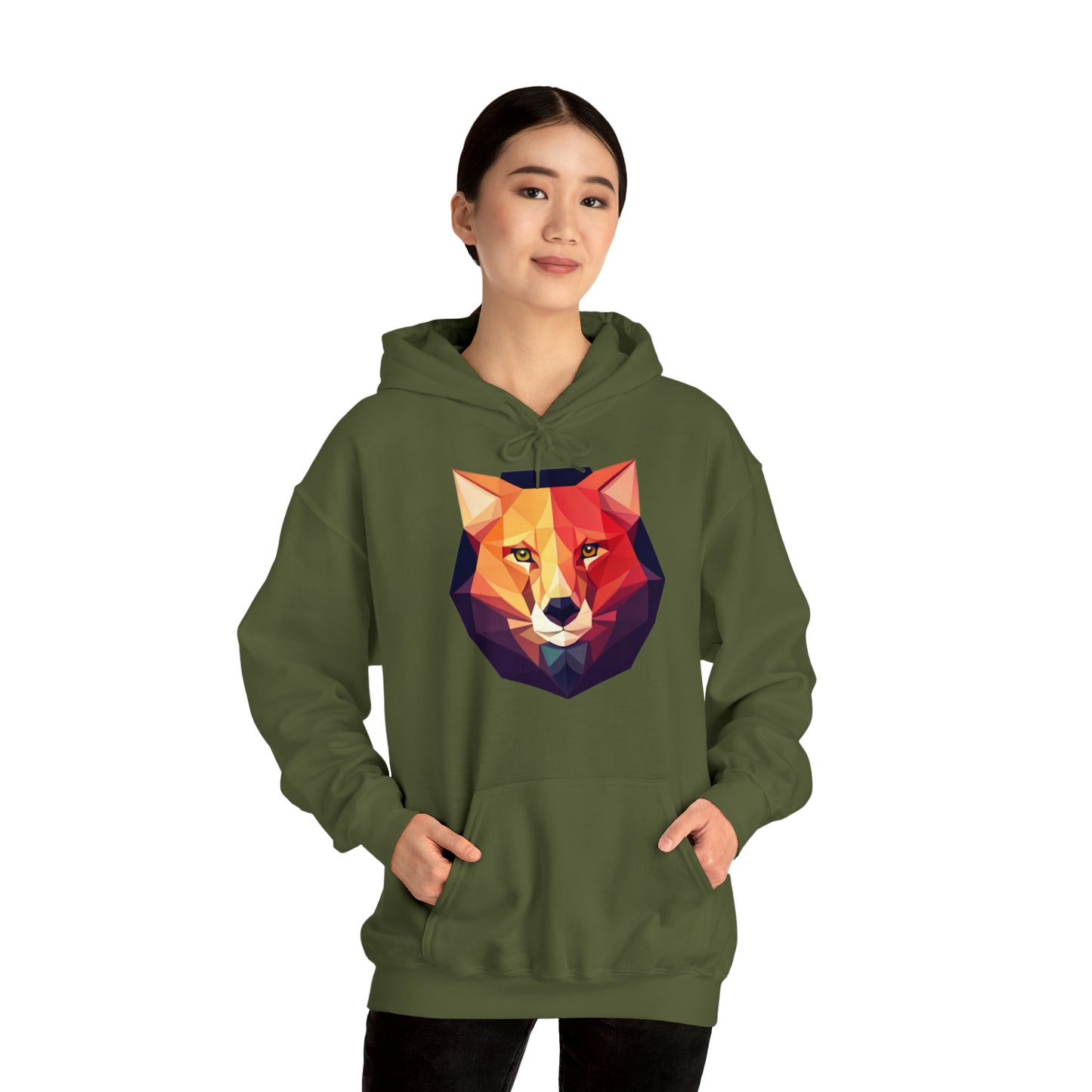Unisex Hooded Sweatshirt - Foxy